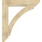 Ekena Millwork Thorton Slat Rough Sawn Bracket, Douglas Fir, 6"W x 38"D x 42"H BKT06X38X42THR06RDF - alternate 2
